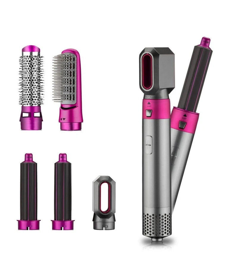 Spazzola 5 in 1 – Mai più nodi! Capelli lisci e perfetti in pochi secondi!