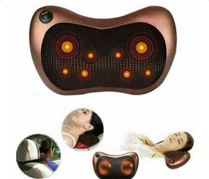 Senti il Potere del Sollievo Immediato con il Cuscino Massaggiante Shiatsu con LED!