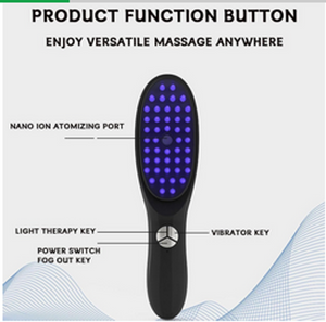 Spazzola Massaggiante per la Crescita dei Capelli