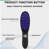 Spazzola Massaggiante per la Crescita dei Capelli